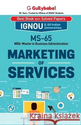 MS-65 Marketing of Services Jayant Isaac 9789381690864 Gullybaba Publishing House Pvt. Ltd. - książka