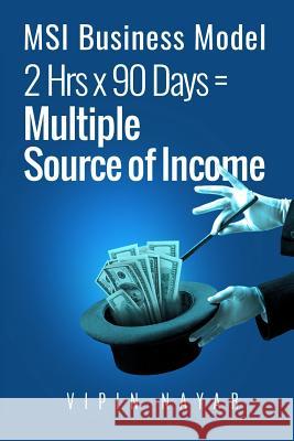 MSI Business Model: 2hrs*90days= Multiple Sources of income Vipin Nayar 9781076852601 Independently Published - książka
