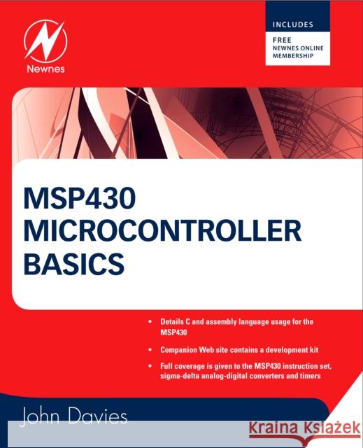 MSP430 Microcontroller Basics John H. Davies 9780750682763 Newnes - książka