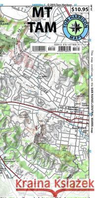 Mt. Tamalpais Trail Map-: Tom Harrison Maps Rand McNally 9781877689741 Rand McNally & Company - książka