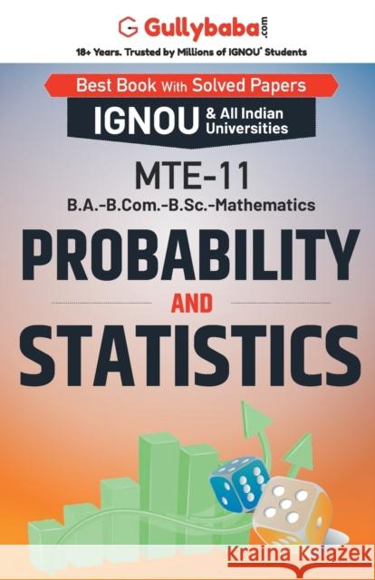 MTE-11 Probability and Statistics Honey Garg 9789383921423 Gullybaba Publishing House Pvt Ltd - książka