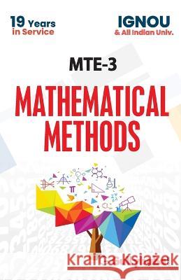 MTE-3 Mathematical Methods Vimal Kumar Sharma 9788189086497 Gullybaba Publishing House Pvt Ltd - książka