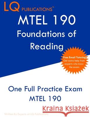 MTEL 190 Lq Publications 9781649263209 Lq Pubications - książka