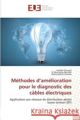 Méthodes D Amélioration Pour Le Diagnostic Des Câbles Électriques Collectif 9783841667915 Editions Universitaires Europeennes - książka