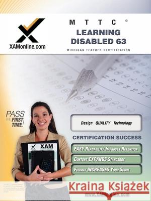 Mttc Learning Disabled 63 Teacher Certification Test Prep Study Guide Sharon Wynne 9781581979534 Xam Online.com - książka