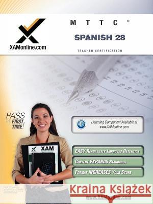 Mttc Spanish 28 Teacher Certification Test Prep Study Guide  9781607870968 Xamonline.com - książka