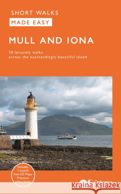 Mull & Iona  9780319092903 Ordnance Survey - książka