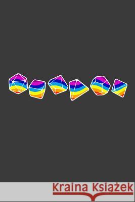 Multi Colored Dice Meeple Design 9781097198894 Independently Published - książka