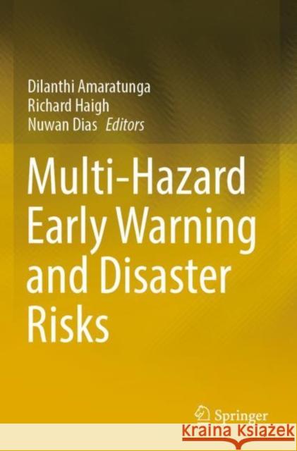 Multi-Hazard Early Warning and Disaster Risks  9783030730055 Springer International Publishing - książka