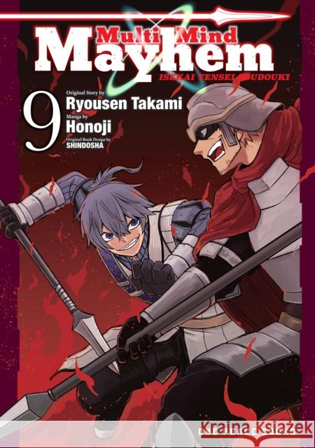 Multi-Mind Mayhem Volume 9: Isekai Tensei Soudouki Ryousen Takami 9781642733419 Social Club Books - książka