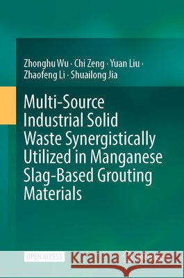 Multi-Source Industrial Solid Waste Synergistically Utilized in Manganese Slag-Based Grouting Materials Zhonghu Wu Chi Zeng Yuan Liu 9789819230204 Springer - książka