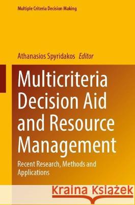 Multicriteria Decision Aid and Resource Management  9783031348914 Springer International Publishing - książka