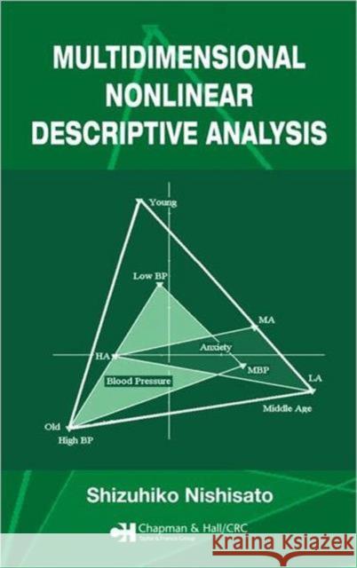 Multidimensional Nonlinear Descriptive Analysis Shizuhiko Nishisato 9781584886129 Chapman & Hall/CRC - książka