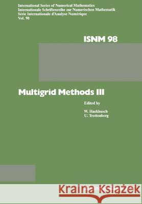 Multigrid Methods III Hackbusch                                Trottenber 9783034857147 Birkhauser - książka