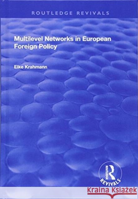 Multilevel Networks in European Foreign Policy  9781138716087  - książka