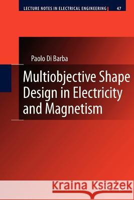 Multiobjective Shape Design in Electricity and Magnetism Paolo D 9789400731462 Springer - książka