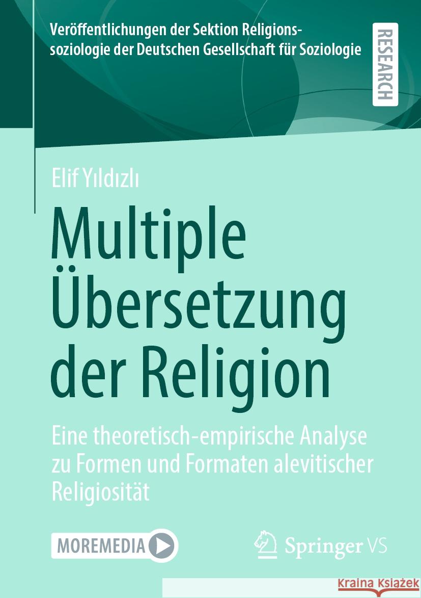 Multiple Übersetzung der Religion Elif Yıldızlı 9783658432171 Springer Fachmedien Wiesbaden - książka