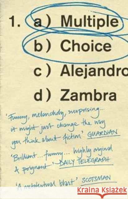 Multiple Choice Zambra, Alejandro 9781783782710 Granta Books - książka