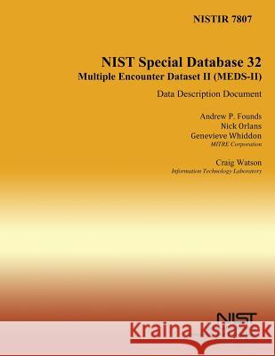 Multiple Encounter Dataset (Deceased Persons) MEDS-II: Data Description Document Orlans, Nick 9781497526341 Createspace - książka