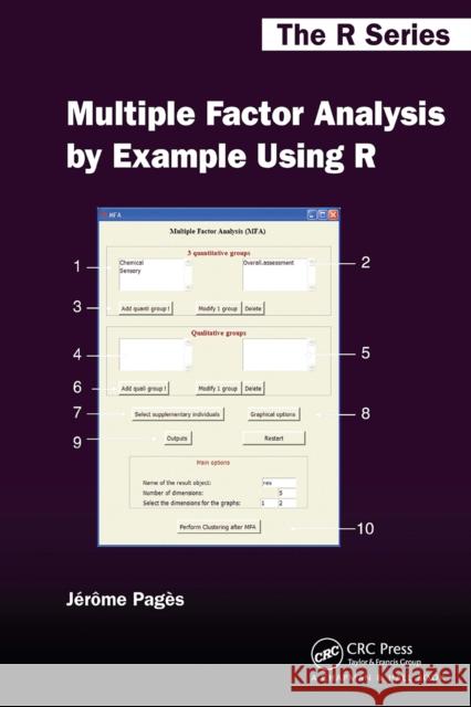 Multiple Factor Analysis by Example Using R J?r?me Pag?s 9781032924182 CRC Press - książka
