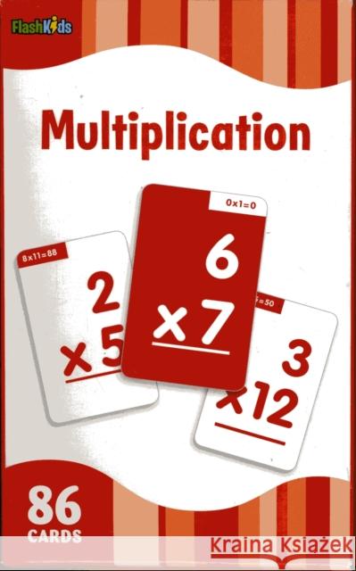 Multiplication Flash Cards Flash Kids 9781411434417 Flash Kids - książka