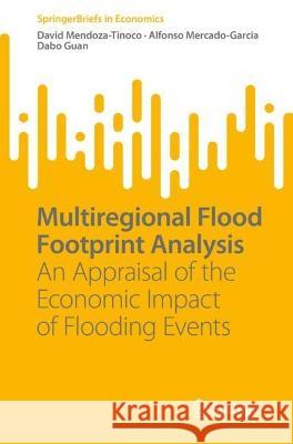Multiregional Flood Footprint Analysis: An Appraisal of the Economic Impact of Flooding Events David Mendoza-Tinoco Alfonso Mercado-Garcia Dabo Guan 9783031297274 Springer - książka