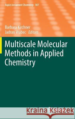 Multiscale Molecular Methods in Applied Chemistry Barbara Kirchner Jadran Vrabec 9783642249679 Springer - książka