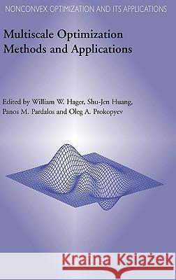 Multiscale Optimization Methods and Applications Hager W. W.                              William W. Hager Shu-Jen Huang 9780387295497 Springer - książka