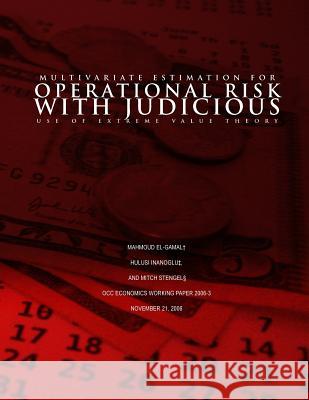 Multivariate Estimation for Operational Risk with Judicious Use of Extreme Value Theory Mahmoud El-Gamal 9781505309317 Createspace - książka