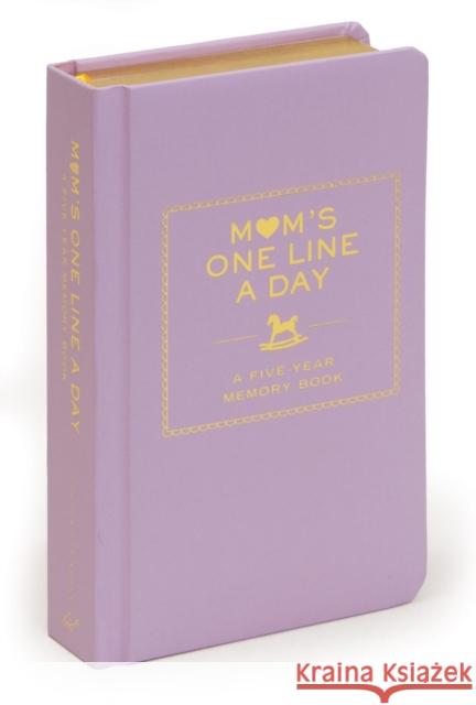 Mum’s One Line a Day: A Five-Year Memory Book  9780811874908 Chronicle Books - książka