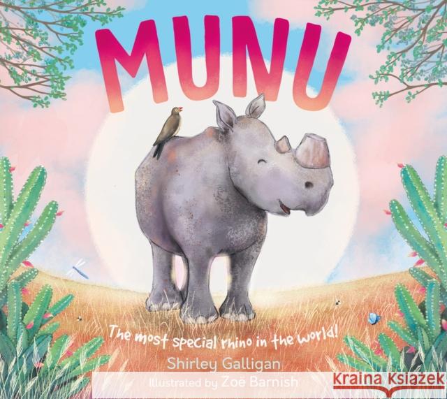 MUNU: The most special rhino in the world! Shirley Galligan 9780856835391 Shepheard-Walwyn Publishers - książka