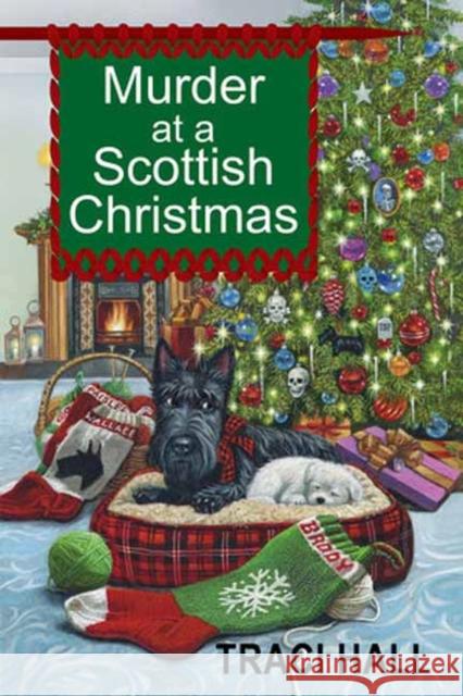 Murder at a Scottish Christmas Traci Hall 9781496744395 Kensington Cozies - książka