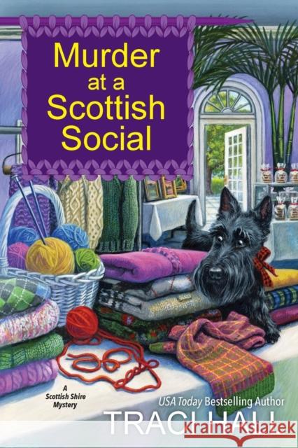 Murder at a Scottish Social Traci Hall 9781496726032 Kensington Publishing - książka