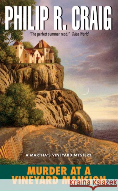 Murder at a Vineyard Mansion Philip R. Craig 9780060757205 Avon Books - książka