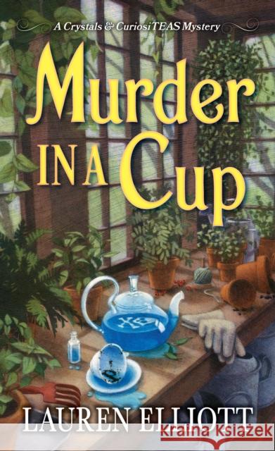 Murder in a Cup Lauren Elliott 9781496735218 Kensington Cozies - książka