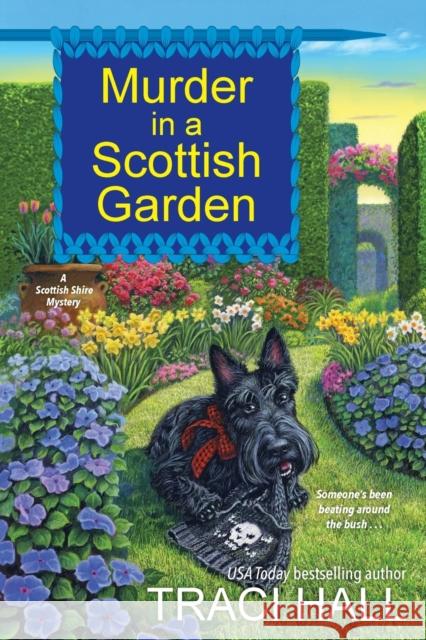 Murder in a Scottish Garden Traci Hall 9781496726018 Kensington Publishing Corporation - książka