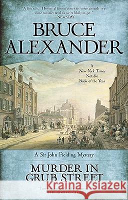 Murder in Grub Street Bruce Alexander 9780425235607 Berkley Publishing Group - książka