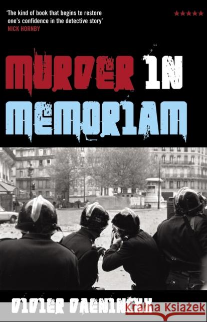 Murder In Memoriam Didier Daeninckx Liz Heron 9781852427955 Serpent's Tail - książka