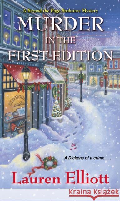 Murder in the First Edition Lauren Elliott 9781496720214 Kensington Publishing Corporation - książka