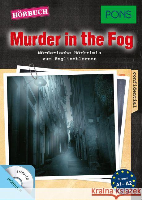 Murder in the Fog, 1 MP3-CD : Mörderische Hörkrimis zum Englischlernen. Niveau A1-A2 Butler, Dominic 9783125627352 PONS - książka