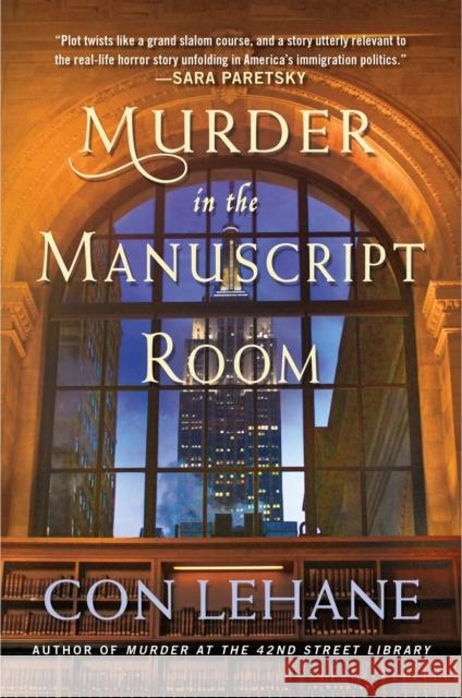 Murder in the Manuscript Room: A 42nd Street Library Mystery Con Lehane 9781250069993 Minotaur Books - książka