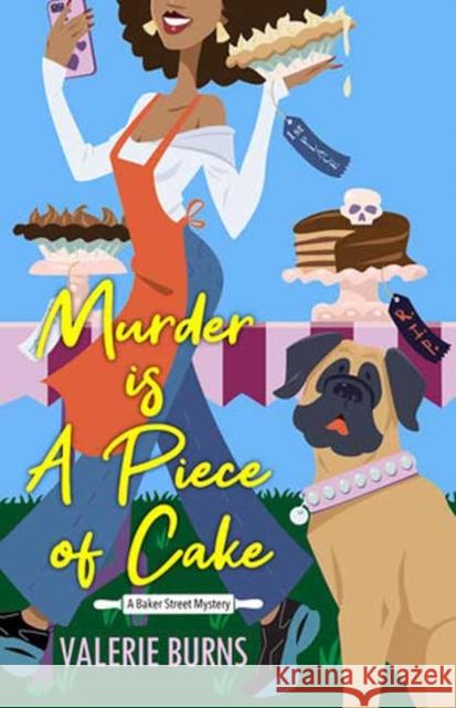 Murder Is a Piece of Cake Burns, Valerie 9781496738233 Kensington Publishing - książka