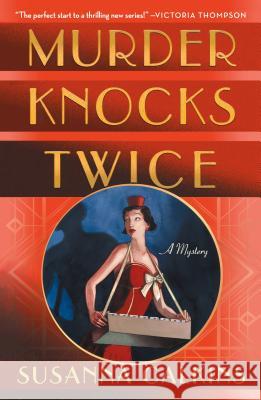 Murder Knocks Twice: A Mystery Calkins, Susanna 9781250190833 Minotaur Books - książka