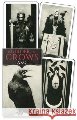 Murder of Crows Tarot Mini Corrado Roi 9780738780627 Llewellyn Publications - książka