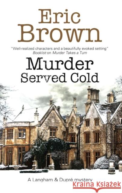 Murder Served Cold Eric Brown 9780727888525 Severn House Publishers - książka