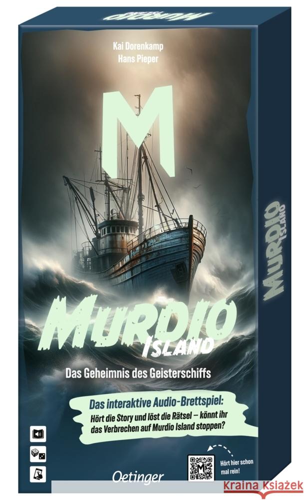 Murdio Island. Das Geheimnis des Geisterschiffs Dorenkamp, Kai, Pieper, Hans 4260694141083 Oetinger Media - książka