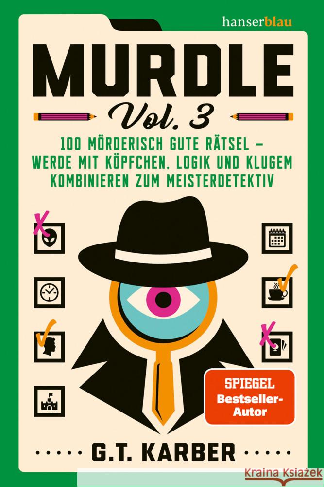 Murdle Vol. 3 Karber, G. T. 9783446282773 hanserblau - książka