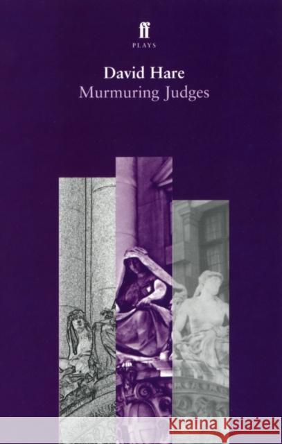 Murmuring Judges David Hare 9780571172191 Faber & Faber - książka