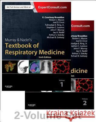 Murray & Nadel's Textbook of Respiratory Medicine, 2 Vols. V Courtney Broaddus 9781455733835 Elsevier Saunders - książka