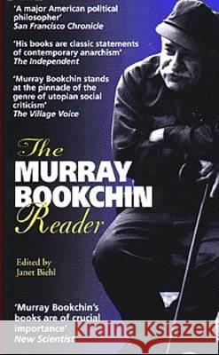 Murray Bookchin Reader Biehl J 9781551641188  - książka